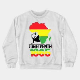 Juneteenth Is My Independence Day Black Women Black Pride Crewneck Sweatshirt